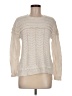 J.Crew Chevron-herringbone Ivory Pullover Sweater Size M - photo 1
