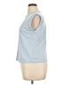 A New Day 100% Cotton Blue Short Sleeve Top Size XL - photo 5