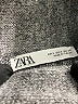 Zara Chevron-herringbone Gray Casual Skirt Size S - photo 4