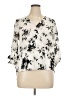 Weston 100% Polyester Ivory 3/4 Sleeve Blouse Size XL - photo 1