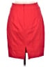 Express Solid Red Formal Skirt Size 6 - photo 2