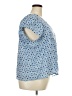 Gap Blue Short Sleeve Blouse Size XXL - photo 4