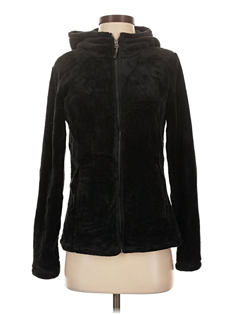 Pre-owned 32 Degrees Fleece Jacket In Black