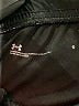 Under Armour 100% Polyester Graphic Black Athletic Shorts Size 6 - photo 3