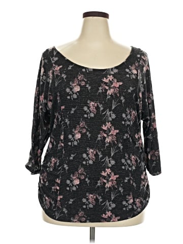 Faded Glory 3/4 Sleeve T-Shirt (view 1)