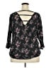 Faded Glory Black 3/4 Sleeve T-Shirt Size 2X - photo 2