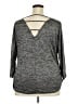 Faded Glory Gray 3/4 Sleeve T-Shirt Size 2X - photo 2