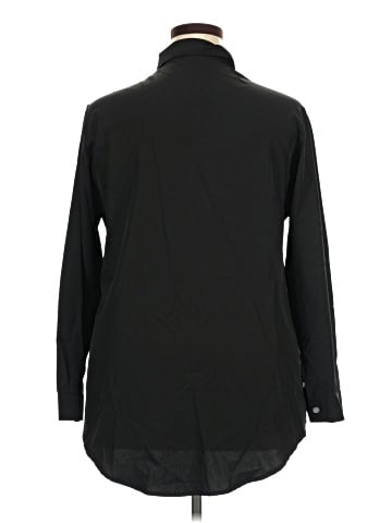 Unbranded Long Sleeve Button-Down Shirt (view 2)