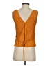 Vince. 100% Polyester Orange Sleeveless Blouse Size XXS - photo 2