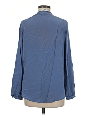 Joie Long Sleeve Silk Top (view 2)