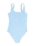 Assorted Brands Chevron-herringbone Blue One Piece Swimsuit Size XS - photo 2