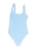 Assorted Brands Chevron-herringbone Blue One Piece Swimsuit Size XS - photo 1