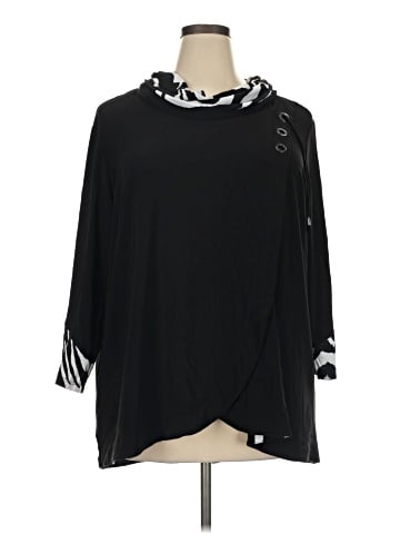 Ali Miles 3/4 Sleeve Top (view 1)