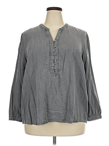 Coldwater Creek 3/4 Sleeve Blouse (view 1)