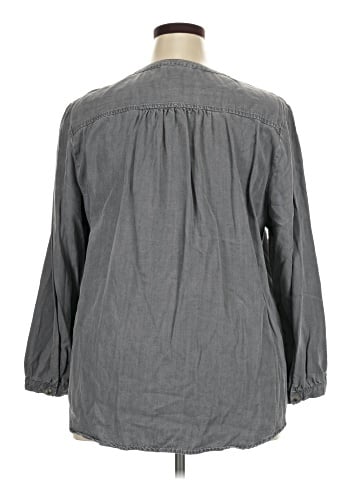 Coldwater Creek 3/4 Sleeve Blouse (view 2)