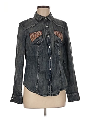 Harley Davidson Long Sleeve Button-Down Shirt (view 1)