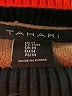 Tahari Color Block Brown Turtleneck Sweater Size M - photo 7