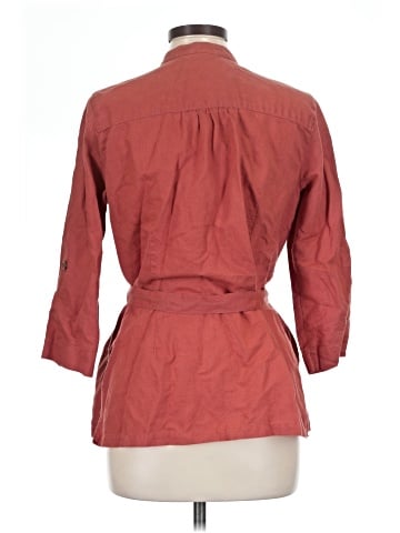 Jaclyn Smith 3/4 Sleeve Button-Down Shirt (view 2)