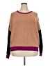 Express Color Block Brown Pullover Sweater Size XXL - photo 1