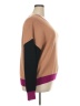 Express Color Block Brown Pullover Sweater Size XXL - photo 4