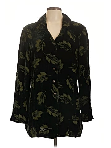 Dana Buchman Long Sleeve Blouse (view 1)
