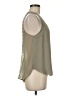Topshop 100% Polyester Green Sleeveless Top Size 8 - photo 4