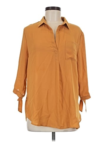 Timing 3/4 Sleeve Blouse (view 1)