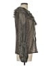 Zara Basic 100% Polyester Black Long Sleeve Blouse Size L - photo 4
