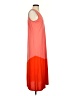 Natori Color Block Orange Casual Dress Size S - photo 4