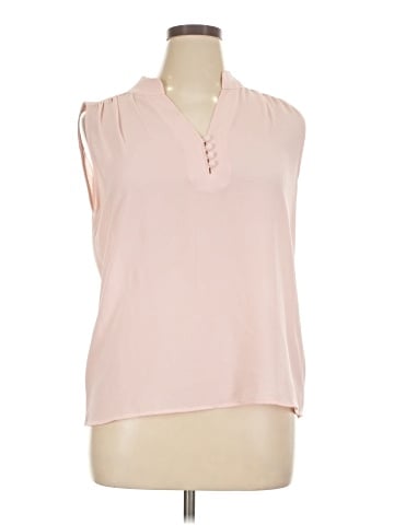 Calvin Klein Sleeveless Blouse (view 1)