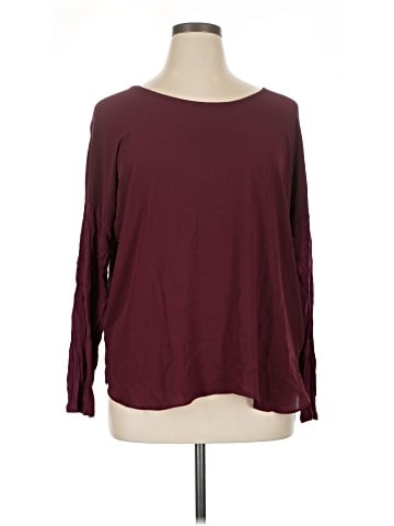 Ann Taylor LOFT 3/4 Sleeve T-Shirt (view 1)