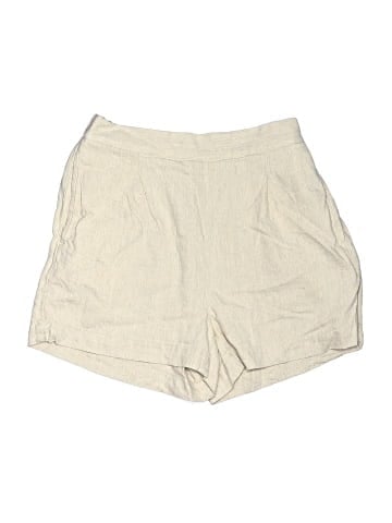 Madewell Clean Pull-On Shorts in Linen-Cotton (view 1)
