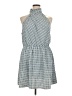 Express 100% Polyester Houndstooth Blue Casual Dress Size XL - photo 1