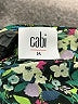 CAbi 100% Polyester Floral Black Casual Dress Size M - photo 4