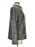 New Directions 100% Polyester Tweed Silver Turtleneck Sweater Size L - photo 4