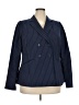 Lane Bryant Stripes Blue Blazer Size 18 - photo 1