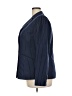 Lane Bryant Stripes Blue Blazer Size 18 - photo 5