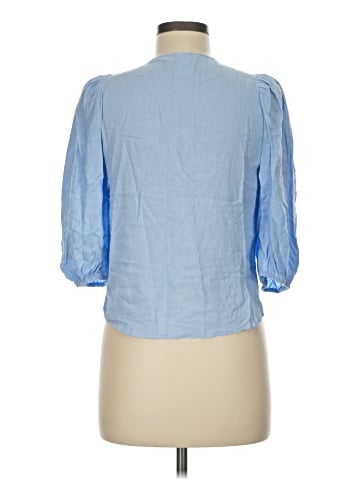 H&M 3/4 Sleeve Button-Down Shirt (view 2)