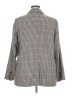 Lane Bryant Houndstooth Gray Blazer Size 18 - photo 2