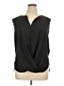 Apt. 9 100% Polyester Black Sleeveless Blouse Size XL - photo 1