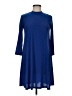 Nik and Nash Solid Blue Casual Dress Size S - photo 1