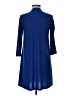 Nik and Nash Solid Blue Casual Dress Size S - photo 2