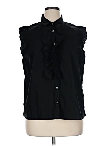 J.Crew Sleeveless Button-Down Shirt (view 1)