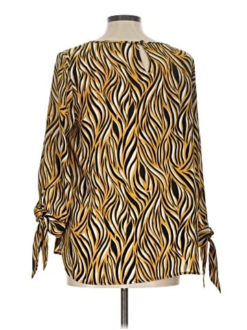 Black Label by Evan Picone 3/4 Sleeve Blouse (view 2)