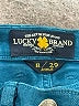 Lucky Brand Hearts Teal Jeans Size 8 - photo 7