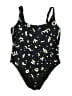 Unbranded Stars Black One Piece Swimsuit Size XXL (estimated) - photo 1