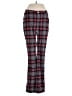Tilt Plaid Red Casual Pants Size 0 - photo 1