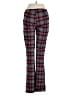 Tilt Plaid Red Casual Pants Size 0 - photo 2