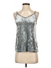 Roxy Silver Sleeveless Top Size XS - photo 1