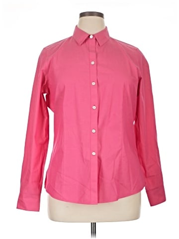 Foxcroft Long Sleeve Button-Down Shirt (view 1)